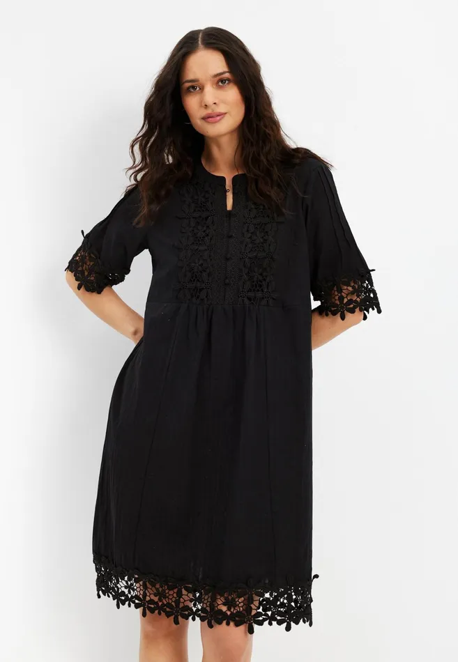 SANDY DRESS 15703 999 Black 999 Women IN FRONT DRESSES