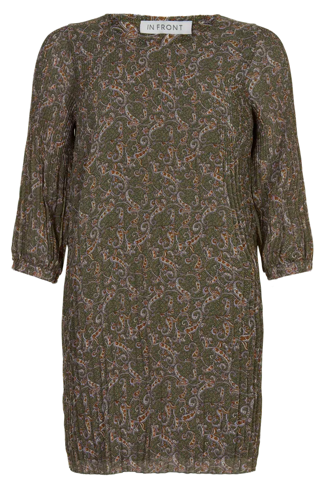 SANDY TUNIC 14554 680 Olive Women IN FRONT DRESSES