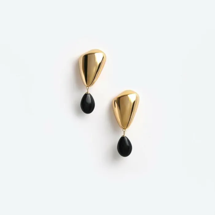 Self Portrait Accessories Gold Droplet Earrings 8211 Women