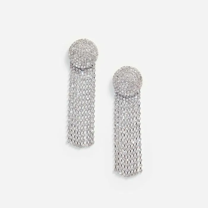 Self Portrait Earrings Round Crystal Droplet Earrings 8211 Women