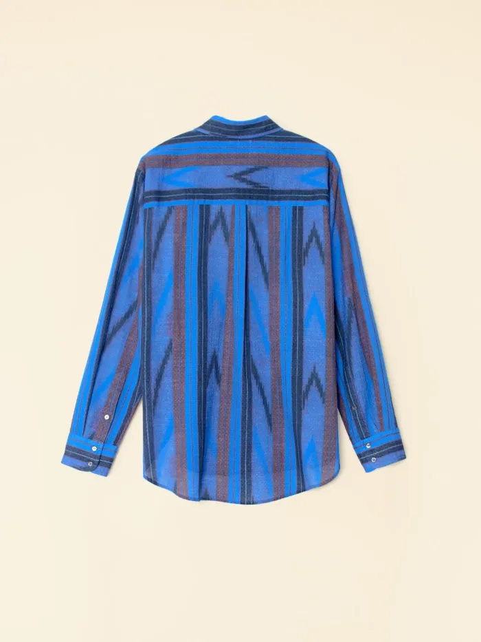 Shirts Electric Blue Beau Shirt 8211 XRENA Women Shirts Electric Blue Beau Shirt 8211 XRENA Women