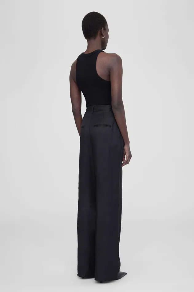 Shirts Women ANINE BING Eva Tank In Black ANINE BING