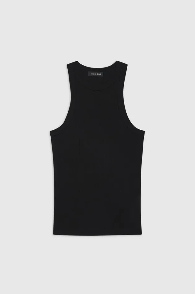 Shirts Women ANINE BING Eva Tank In Black ANINE BING