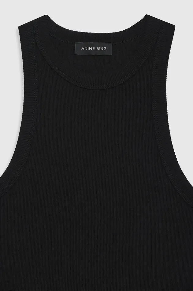 Shirts Women ANINE BING Eva Tank In Black ANINE BING
