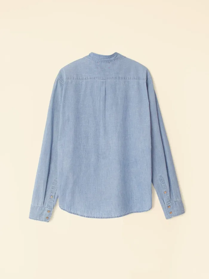 Shirts Women XRENA Dusty Blue Beau Shirt Shirts Women XRENA Dusty Blue Beau Shirt
