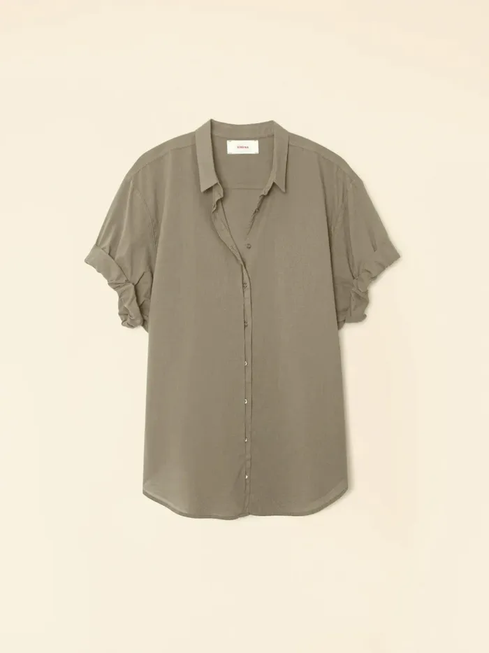 Shirts Women XRENA Four Leaf Clover Channing Shirt