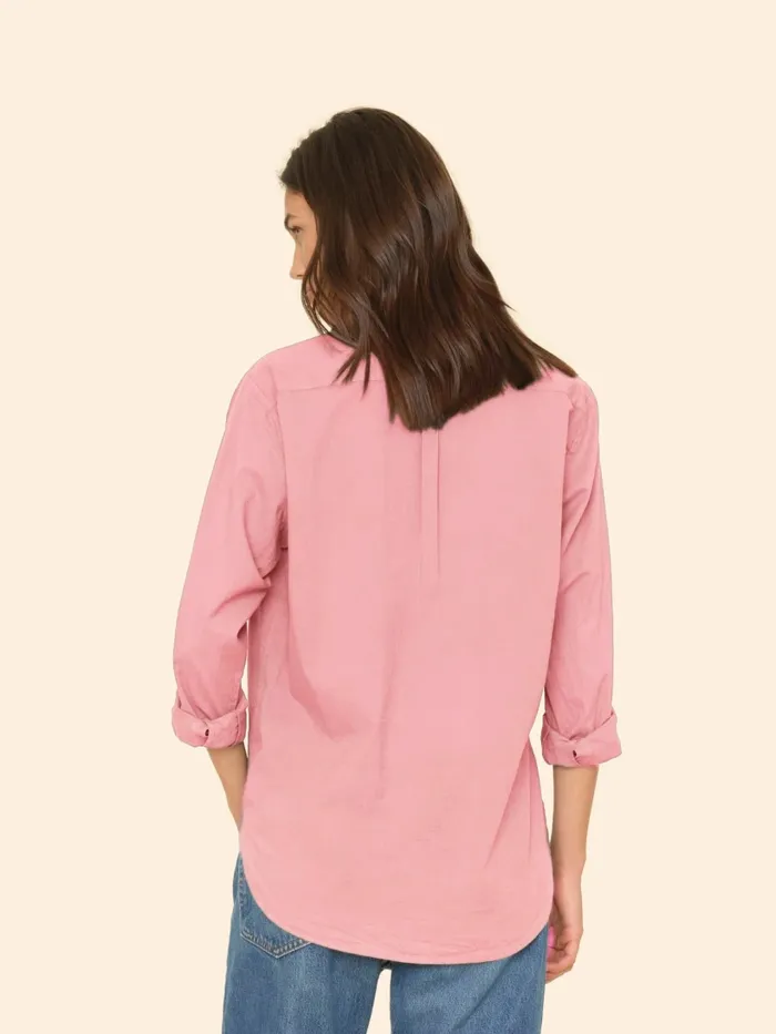 Shirts XRENA Women Rose Petal Beau Shirt Shirts XRENA Women Rose Petal Beau Shirt