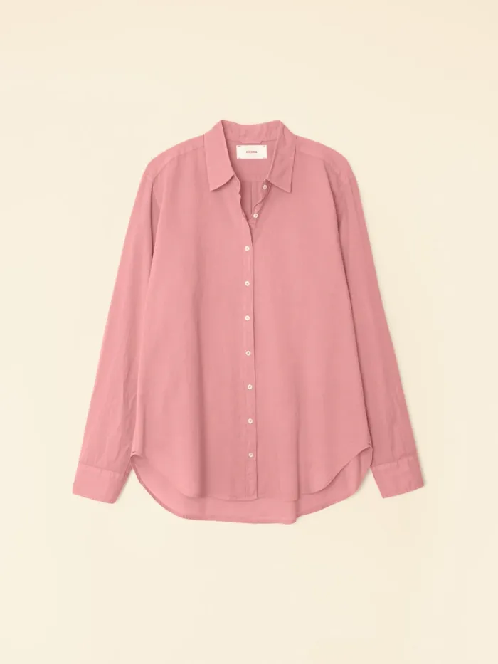 Shirts XRENA Women Rose Petal Beau Shirt Shirts XRENA Women Rose Petal Beau Shirt