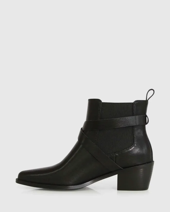 Shoes Full Moon Ankle Boot 8211 Black Belle and Bloom Women