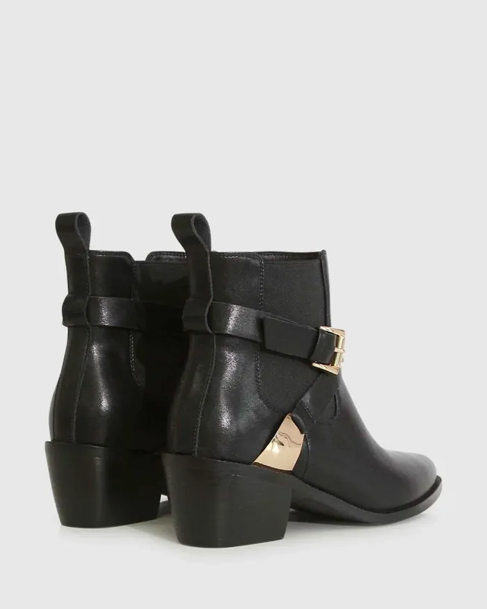 Shoes Full Moon Ankle Boot 8211 Black Belle and Bloom Women