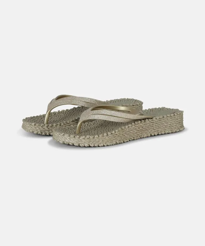 Shoes Ilse Jacobsen Flip Flops Flip Flop On Platform Sole 8211 Platin