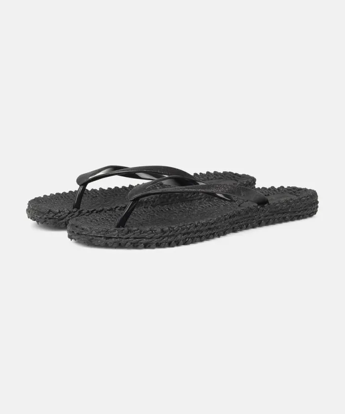 Shoes Ilse Jacobsen Flip Flops Flip Flop With Glitter 8211 Black