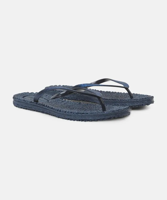 Shoes Ilse Jacobsen Flip Flops Flip Flop With Glitter 8211 Indigo