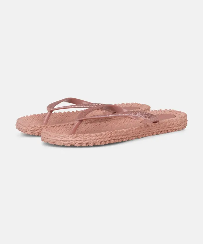 Shoes Ilse Jacobsen Flip Flops Flip Flop With Glitter 8211 Misty Rose