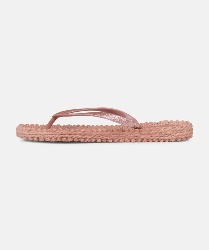 Shoes Ilse Jacobsen Flip Flops Flip Flop With Glitter 8211 Misty Rose