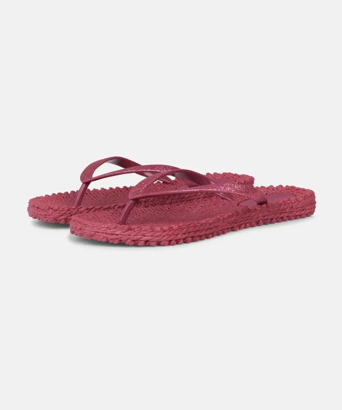 Shoes Ilse Jacobsen Flip Flops Flip Flop With Glitter 8211 Wine
