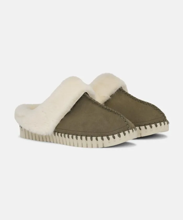 Shoes Ilse Jacobsen Home Slippers Slippers 8211 Deep Olive