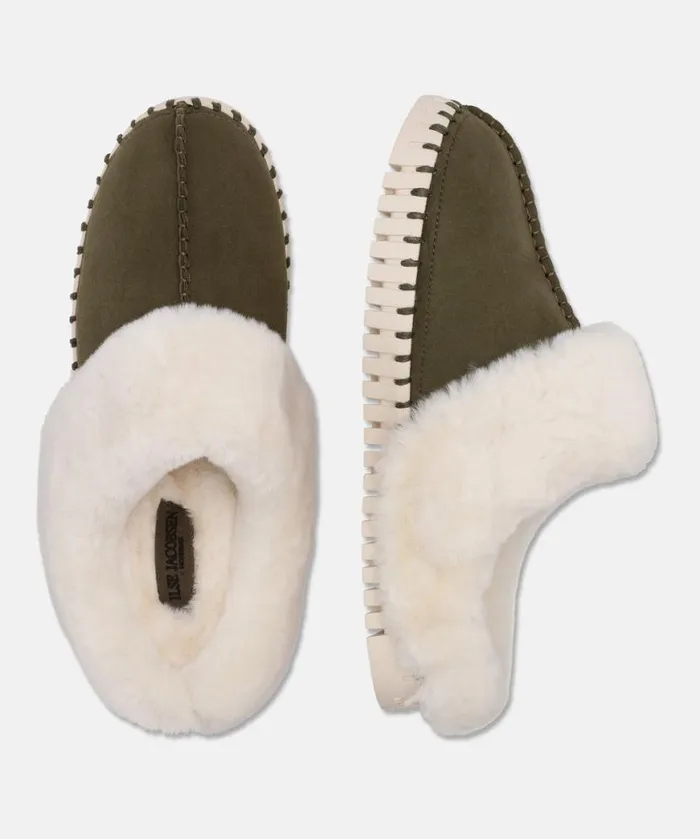 Shoes Ilse Jacobsen Home Slippers Slippers 8211 Deep Olive Shoes Ilse Jacobsen Home Slippers Slippers 8211 Deep Olive