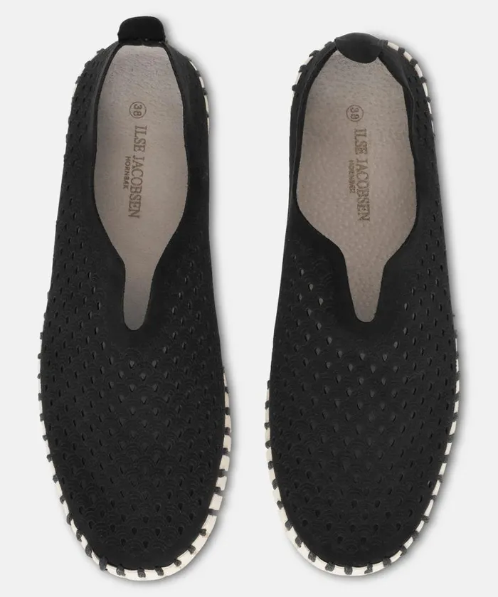 Shoes Ilse Jacobsen Tulip Flats Flats 8211 Black Shoes Ilse Jacobsen Tulip Flats Flats 8211 Black