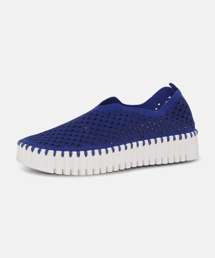 Shoes Ilse Jacobsen Tulip Flats Flats 8211 Blue Web Shoes Ilse Jacobsen Tulip Flats Flats 8211 Blue Web