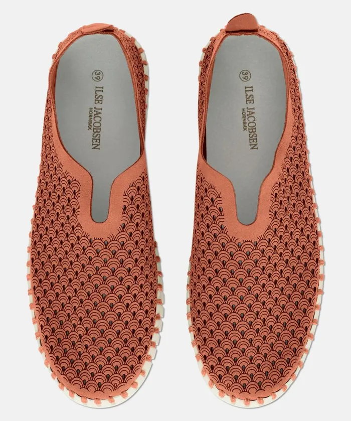 Shoes Ilse Jacobsen Tulip Flats Flats 8211 Light Brick Shoes Ilse Jacobsen Tulip Flats Flats 8211 Light Brick