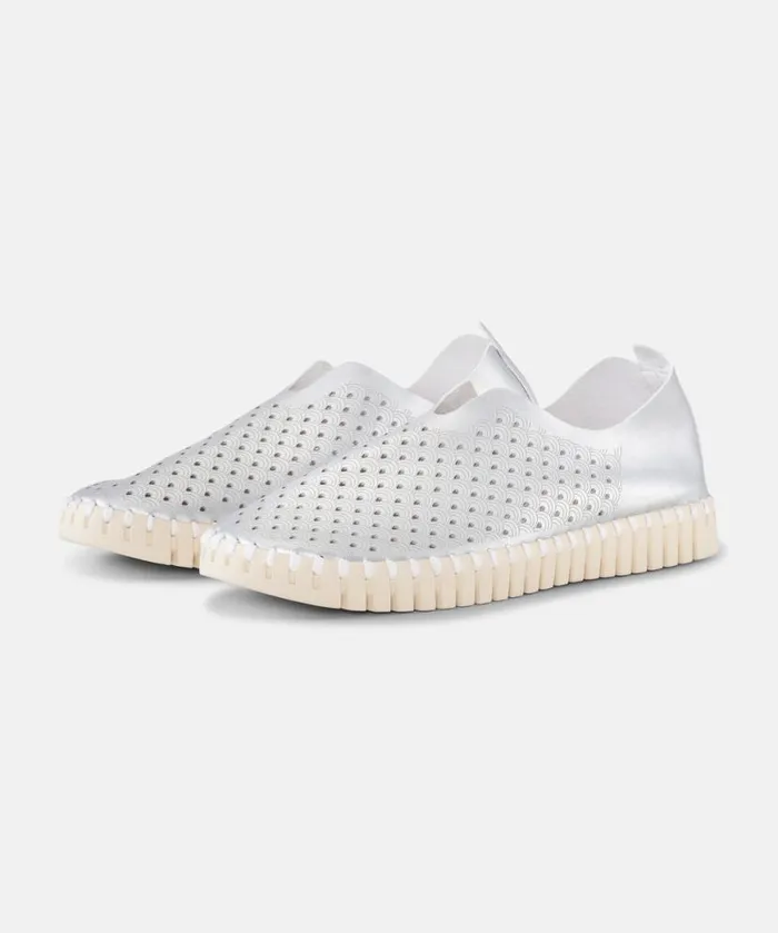 Shoes Ilse Jacobsen Tulip Flats Flats 8211 Silver