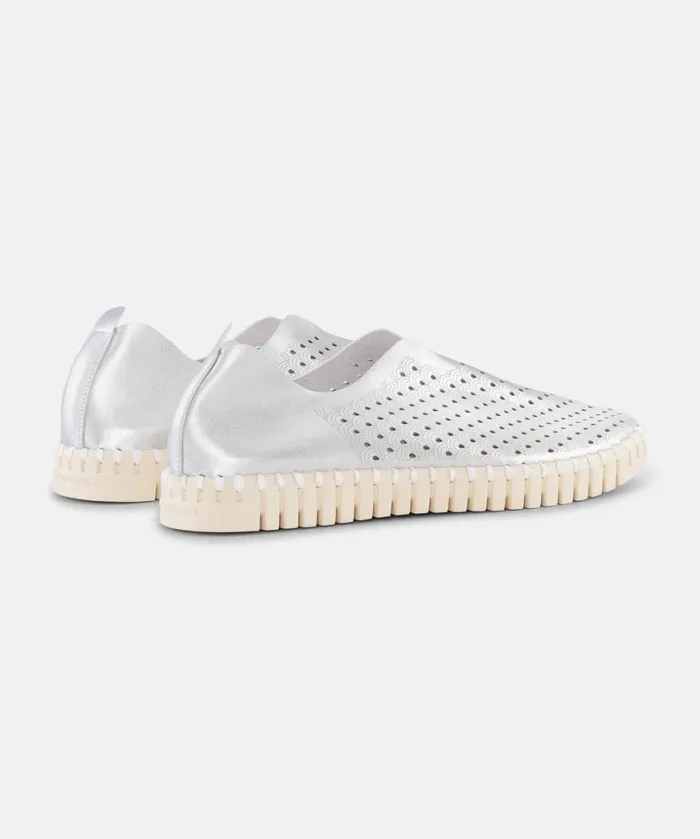 Shoes Ilse Jacobsen Tulip Flats Flats 8211 Silver Shoes Ilse Jacobsen Tulip Flats Flats 8211 Silver