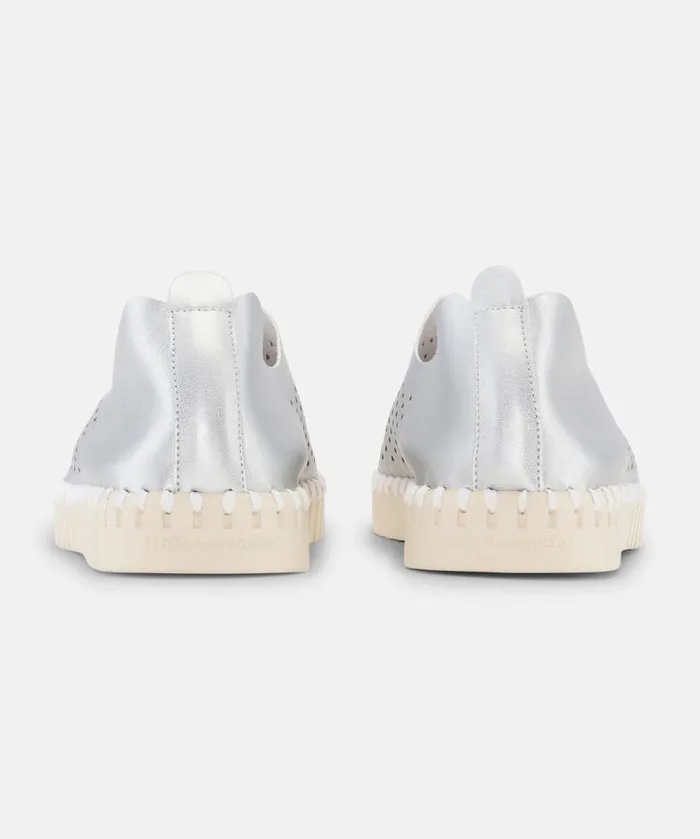Shoes Ilse Jacobsen Tulip Flats Flats 8211 Silver Shoes Ilse Jacobsen Tulip Flats Flats 8211 Silver