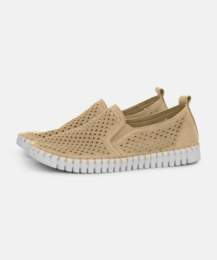 Shoes Ilse Jacobsen Tulip Flats Flats For Men 8211 Latte