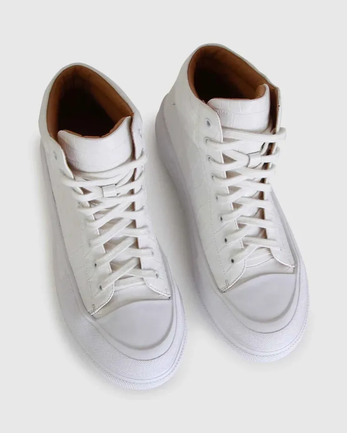 Shoes Women Belle and Bloom Just A Game HiTop Sneaker 8211 White