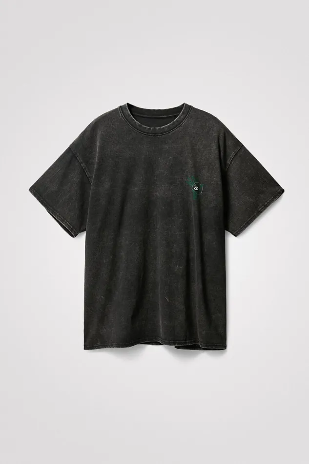 Shortsleeve Arty Handprinted Tshirt Mens Desigual Tshirt and Polos