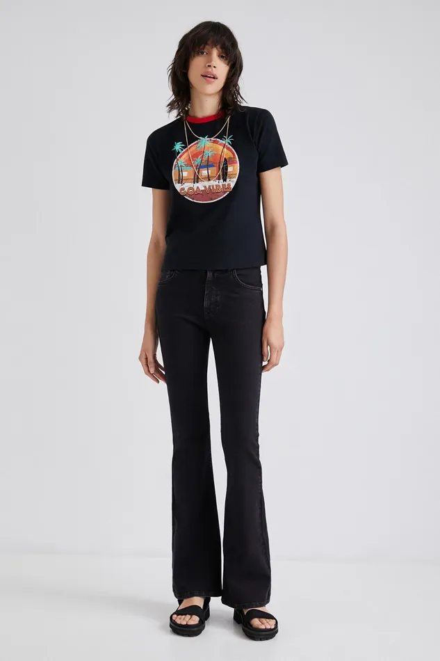 Shortsleeve Goa Tshirt Women Desigual Tshirts