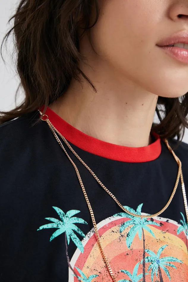 Shortsleeve Goa Tshirt Women Desigual Tshirts