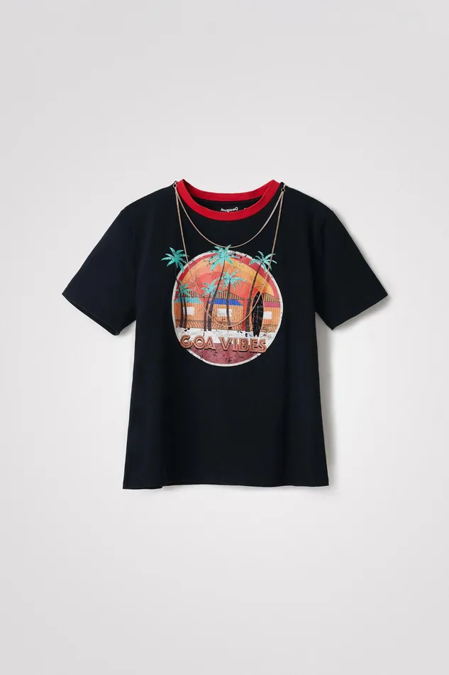 Shortsleeve Goa Tshirt Women Desigual Tshirts