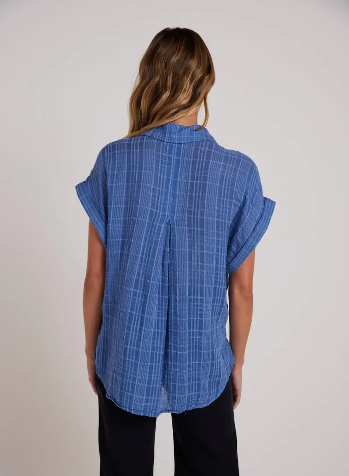 Short Sleeve Pocket Button Down 8211 Bright Indigo Women Bella Dahl Long Sleeve Short Sleeve Pocket Button Down 8211 Bright Indigo Women Bella Dahl Long Sleeve