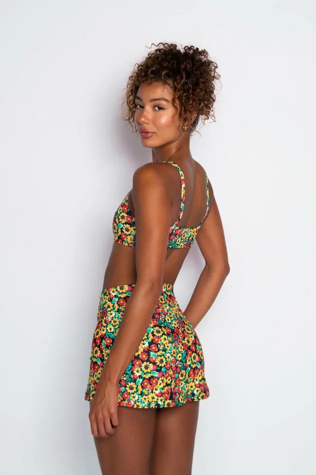 Skatie Active Skirts Naomi Skirt Wildflower 8211 Women