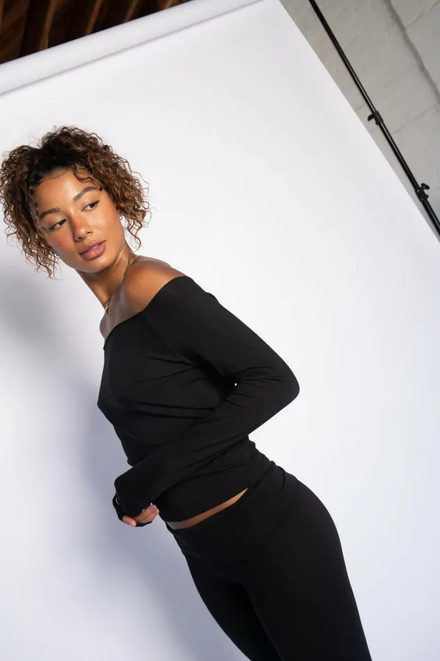 Skatie Basics Brandy Top Jersey Black 8211 Women