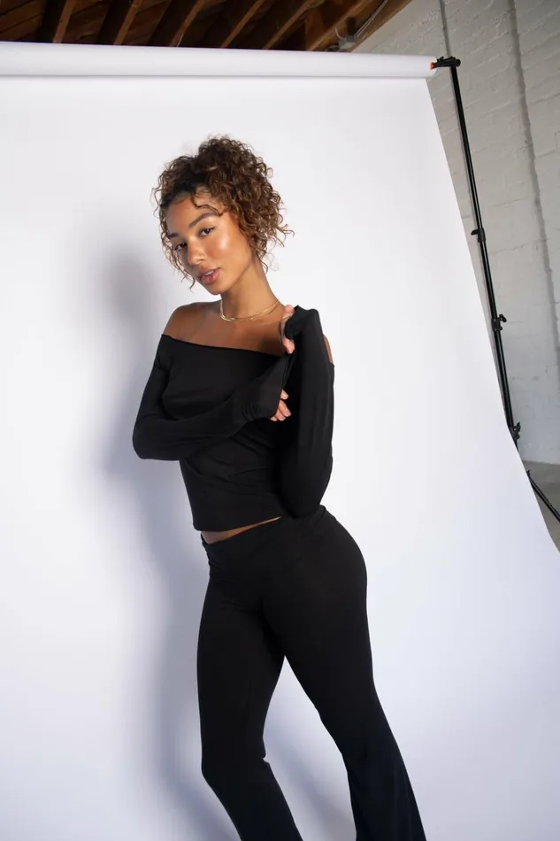 Skatie Basics Brandy Top Jersey Black 8211 Women