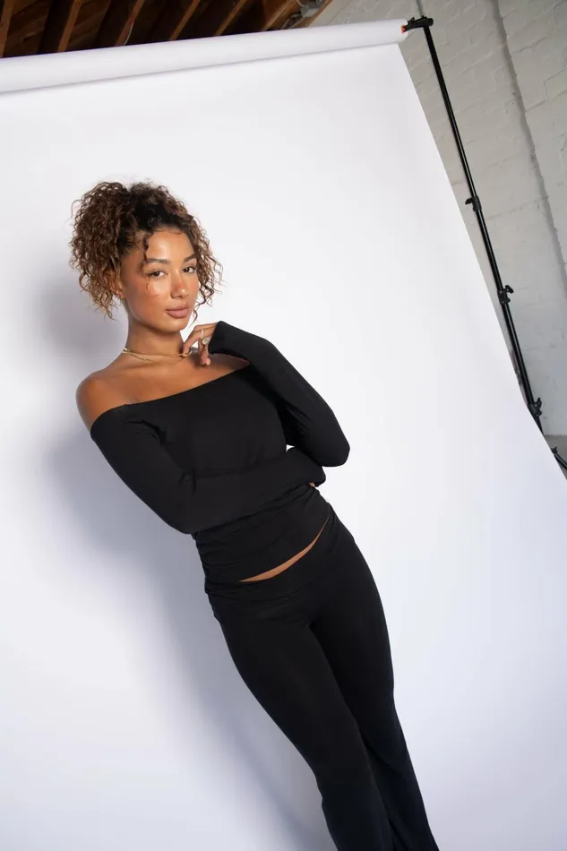 Skatie Basics Brandy Top Jersey Black 8211 Women