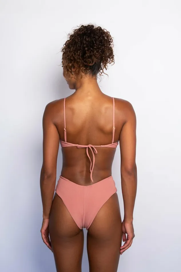 Skatie Bottoms Melly Bikini Bottom Rosette Classic Ribbed 8211 Women