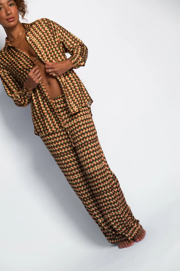 Skatie CoverUps Phoenix Button Down Satin Mirage 8211 Women