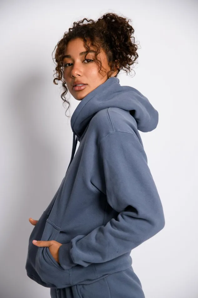 Skatie Sweats ULTRALUX Ana Hoodie Denim 8211 Women