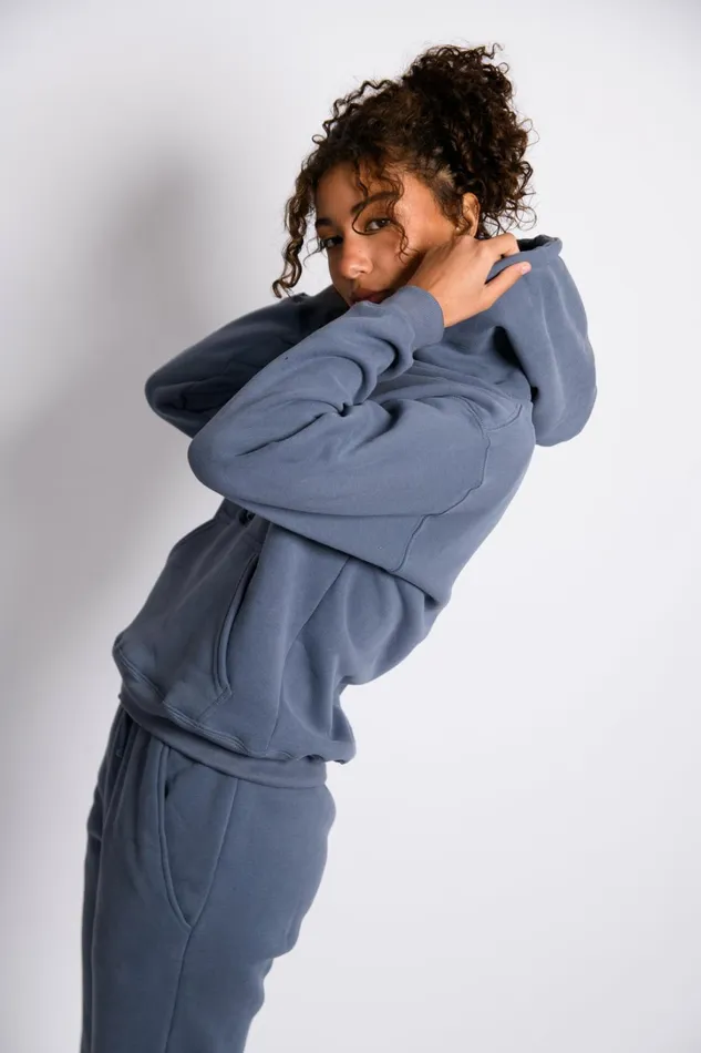 Skatie Sweats ULTRALUX Ana Hoodie Denim 8211 Women