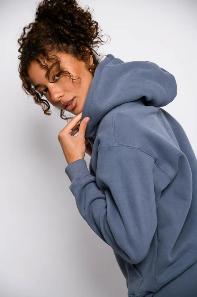 Skatie Sweats ULTRALUX Ana Hoodie Denim 8211 Women