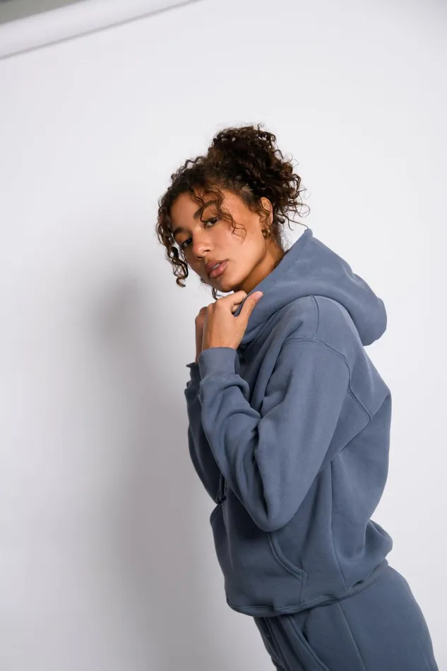 Skatie Sweats ULTRALUX Ana Hoodie Denim 8211 Women