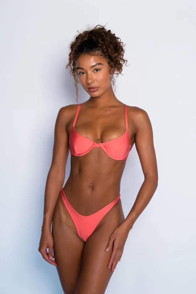 Skatie Tops Claire Bikini Top Blush 8211 Women