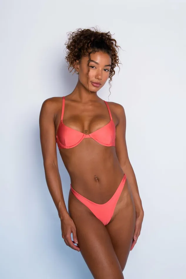Skatie Tops Claire Bikini Top Blush 8211 Women