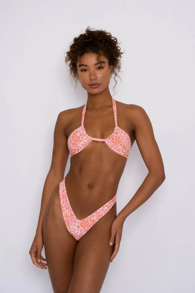 Skatie Tops Darby Bikini Top Flora 8211 Women