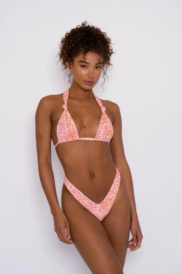 Skatie Tops Darby Bikini Top Flora 8211 Women