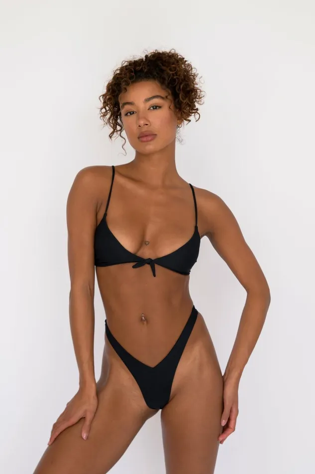 Skatie Tops Halley Bikini Top Black 8211 Women